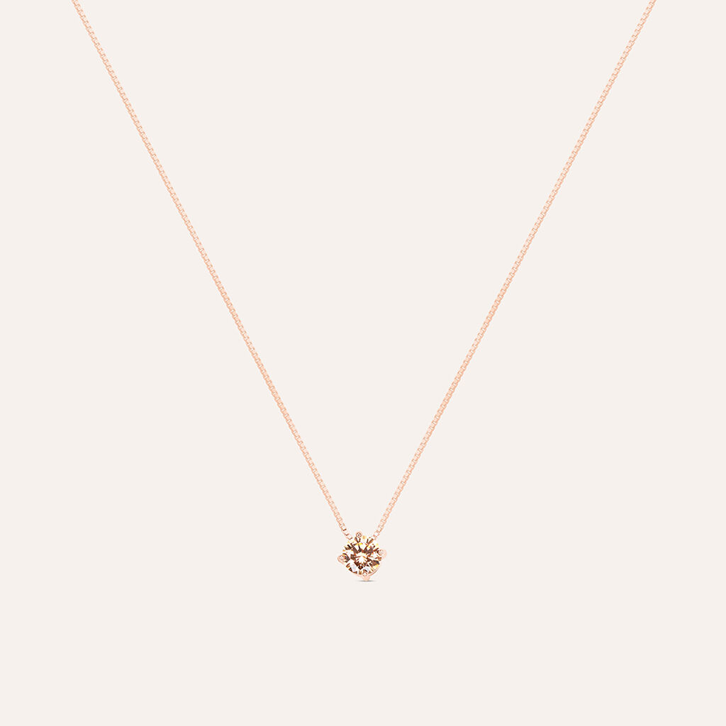Collana Punto Luce Silver Rainbow Argento Rosa Cubic Zirconia - Gioielli Donna | Stroili