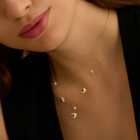 Collana Christelle Oro Giallo Cristallo - Collane Donna | Stroili
