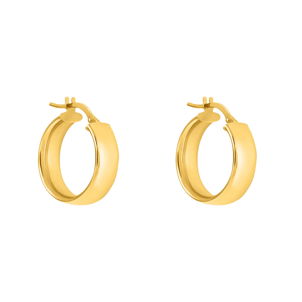 Orecchini A Cerchio Toujours Oro Giallo - Orecchini a Cerchio Donna | Stroili