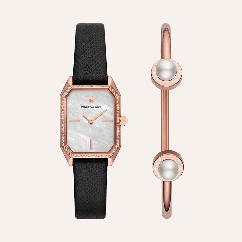 Combo Orologio Al Quarzo Emporio Armani Ar80068set - Orologi solo Tempo Donna | Stroili