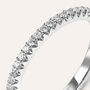 Fede Classica Eternity 1.8 mm Oro Bianco Diamante