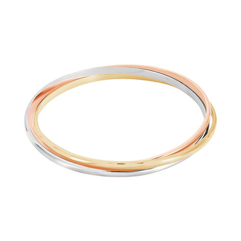 Bangle Golden Dream Placcato Oro Tricolore - Bracciali Rigidi Donna | Stroili