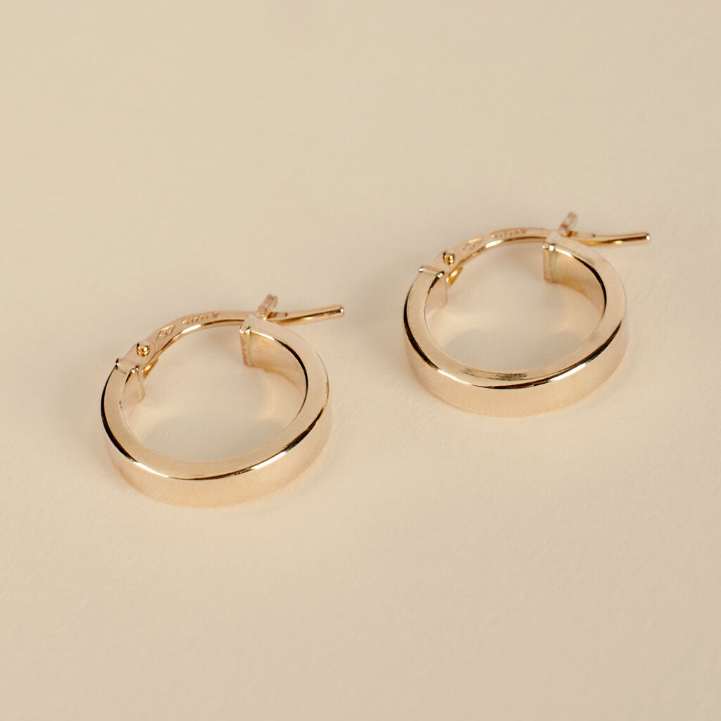 Orecchini A Cerchio Toujours Oro Giallo