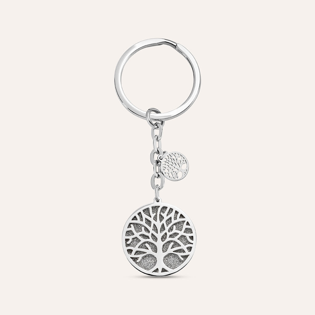 Portachiavi Lady Shine Acciaio - Portachiavi Donna | Stroili