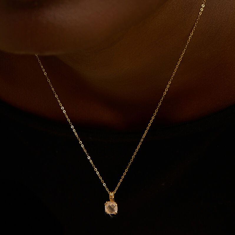 Collana Punto Luce Amélie Oro Giallo Ametista - Collane Punto Luce Donna | Stroili
