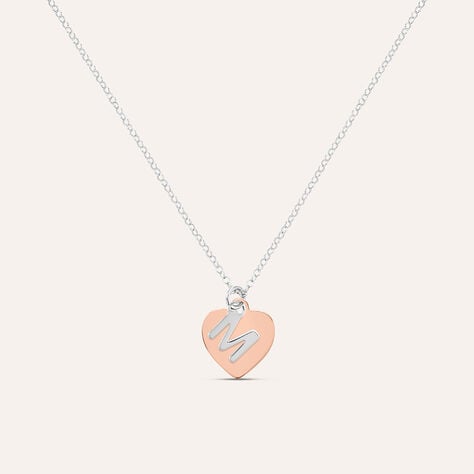 Collana Silver Collection Argento Bicolore Bianco / Rosa - Collane Donna | Stroili