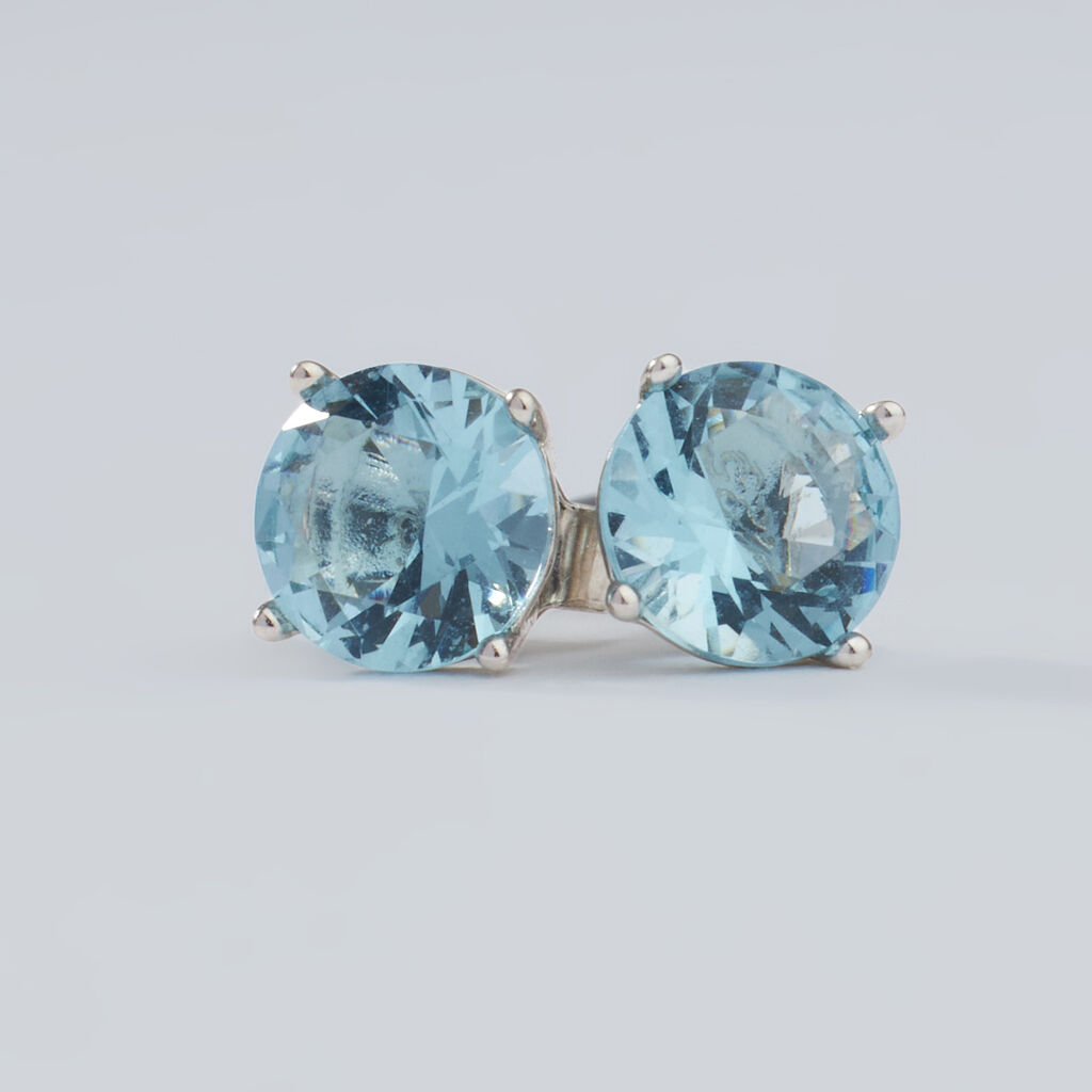 Orecchini Lobo Punto Luce Silver Rainbow Argento Rodiato Cubic Zirconia - Orecchini a Lobo Donna | Stroili