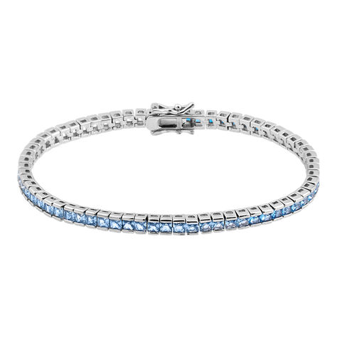 Bracciale Tennis Silver Rainbow Argento Rodiato Cubic Zirconia - Bracciali Tennis Donna | Stroili