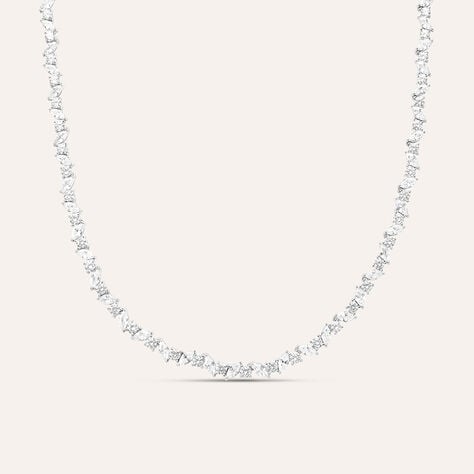 Collana Tennis Silver Elegance Argento Rodiato Cubic Zirconia - Collane Tennis Donna | Stroili