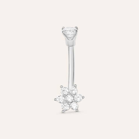 Piercing Ombelico Bon Ton Oro Bianco Cubic Zirconia - Gioielli Donna | Stroili