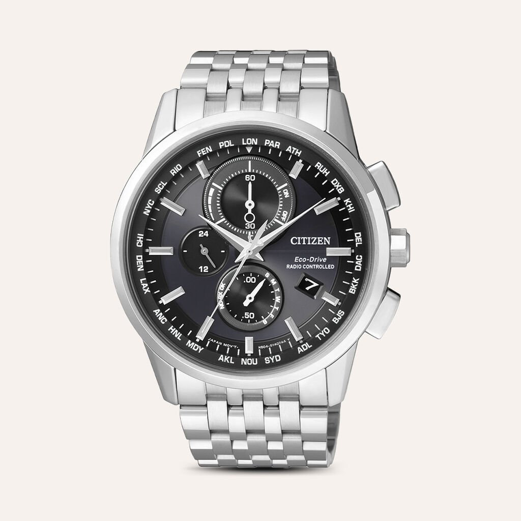 Orologio Eco Drive Citizen Radiocontrollato At8110-61e