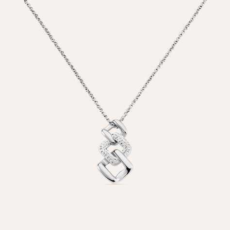 Collana Aura Acciaio Cristallo - Collane Donna | Stroili