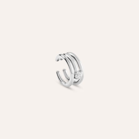 Ear Cuff Moonlight Acciaio Cubic Zirconia - Ear Cuff Donna | Stroili
