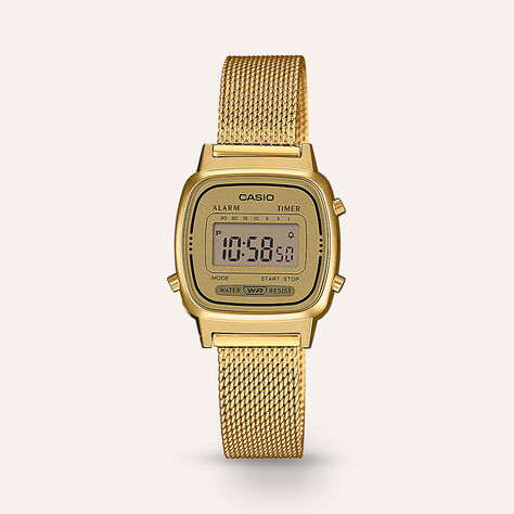 Orologio Al Quarzo Casio Vintage La670wemy-9ef (so Sett) - Orologi a Maglia Milanese Donna | Stroili