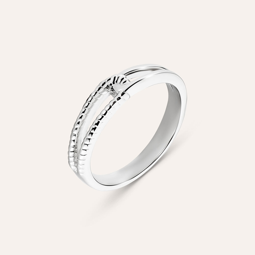 Anello Fantasia Silver Collection Argento Rodiato