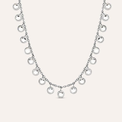 Collana Sunrise Acciaio Cristallo - Collane Donna | Stroili