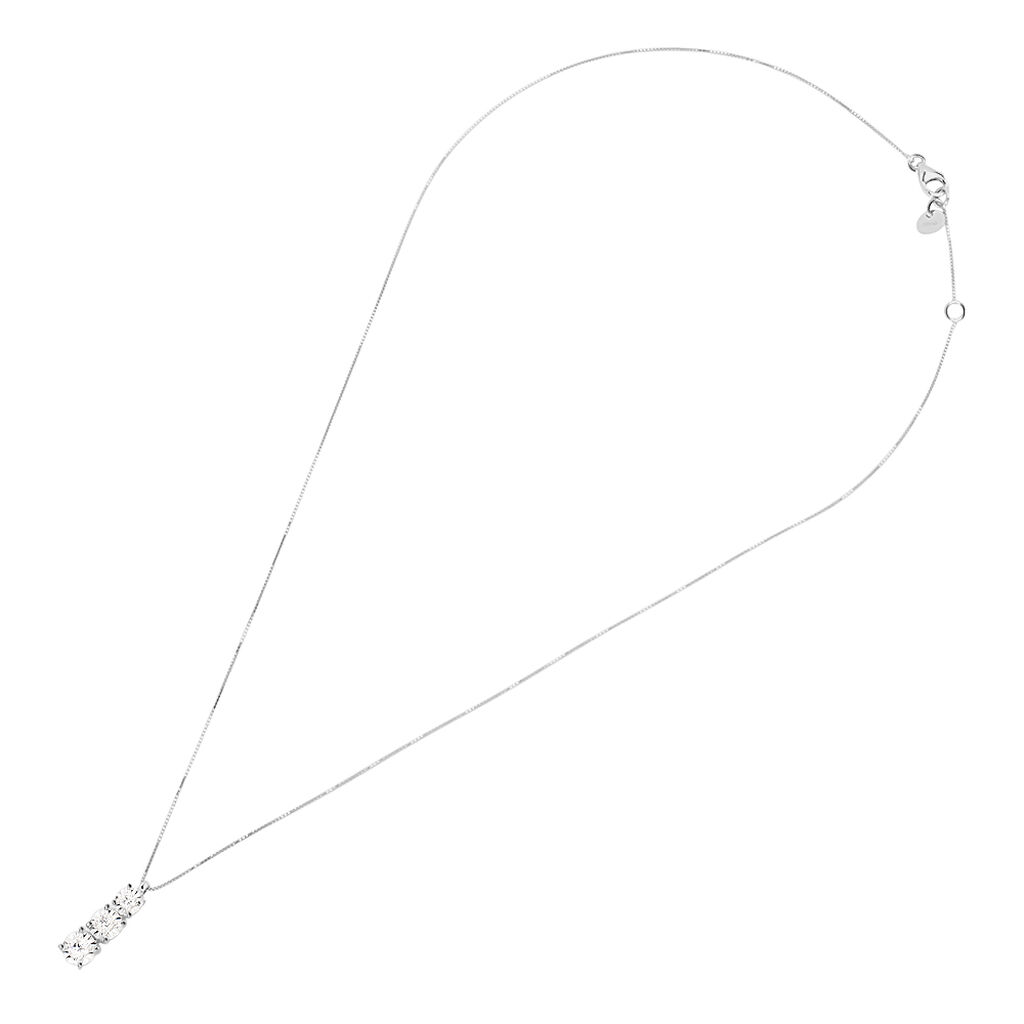 Collana Trilogy Diamotion Oro Bianco Diamante - Collane Donna | Stroili