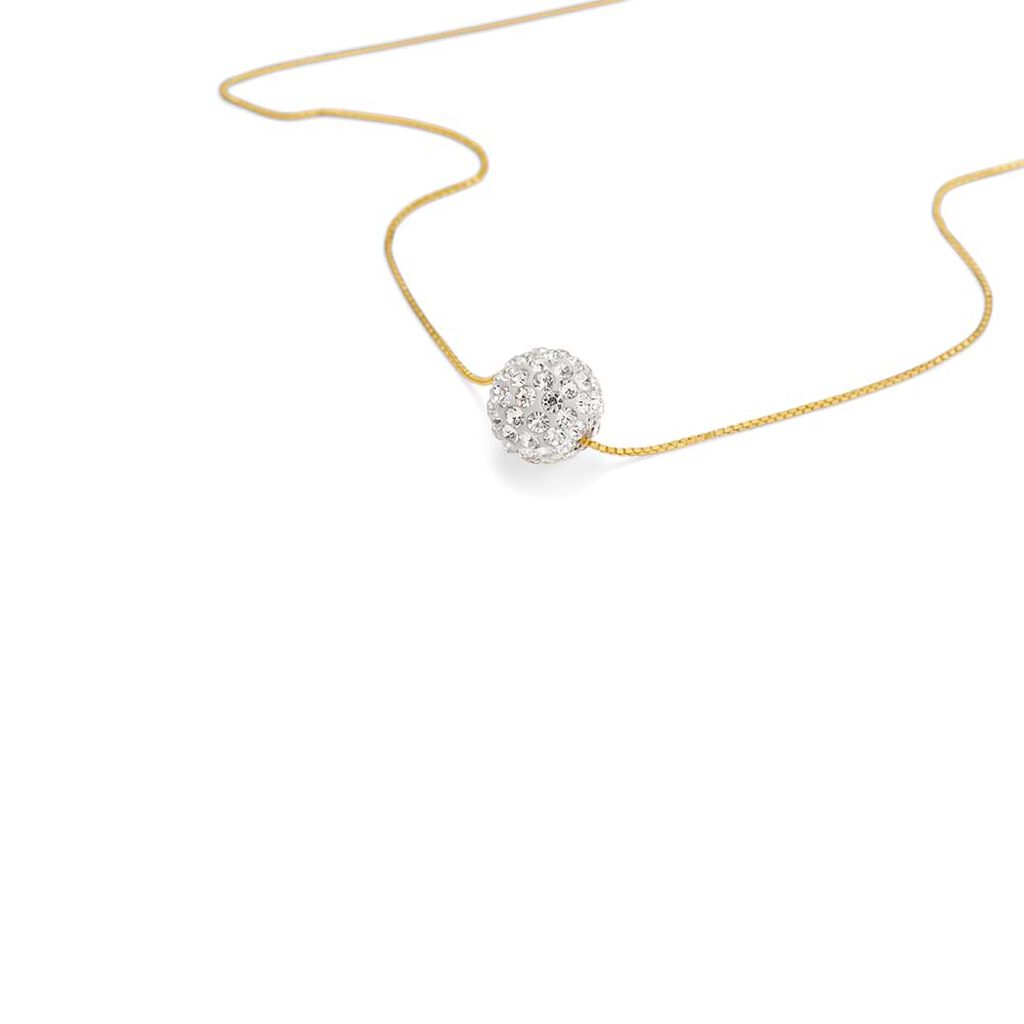 Collana Christelle Oro Giallo Cristallo - Collane Donna | Stroili