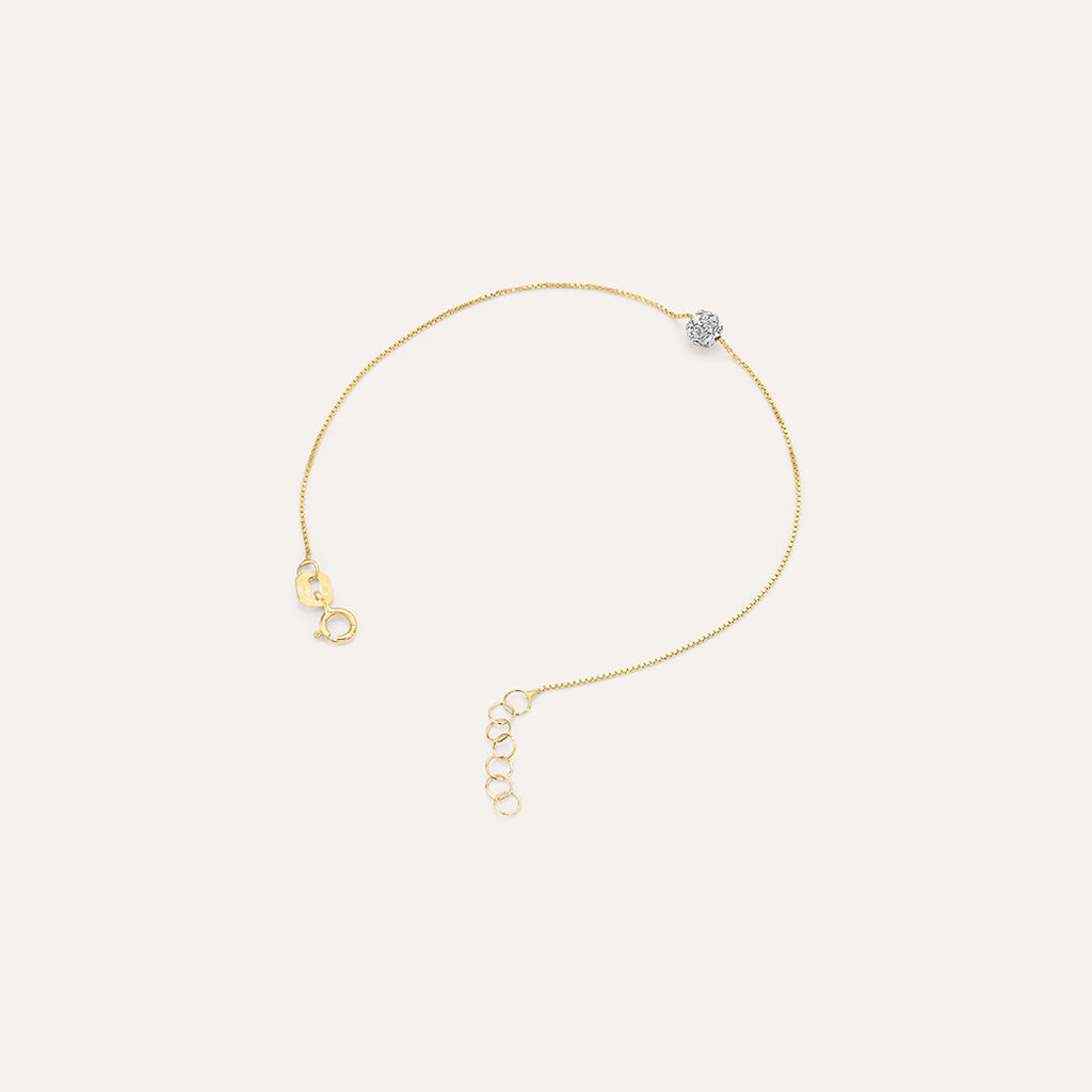 Bracciale Christelle Oro Giallo Cristallo - Bracciali Donna | Stroili