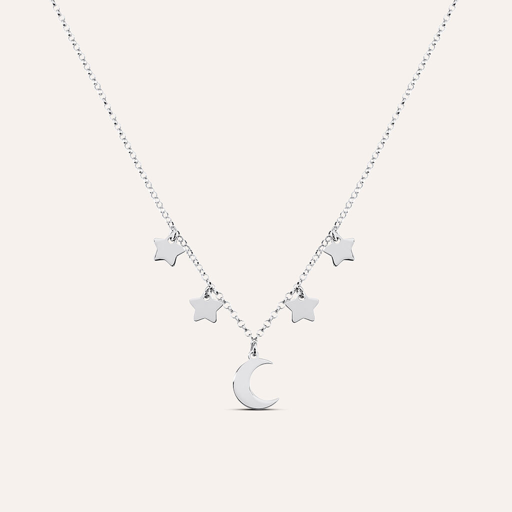 Collana Silver Collection Argento Rodiato