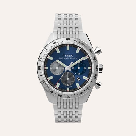 Orologio Al Quarzo Timex Waterbury Tw2y18500 - Orologi con Datario Uomo | Stroili Orologio Al Quarzo Timex Waterbury Tw2y18500 - Orologi con Datario Uomo | Stroili