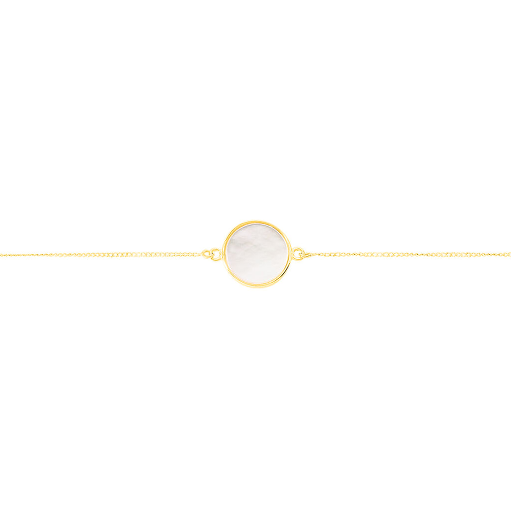Bracciale Beverly Oro Giallo Madreperla