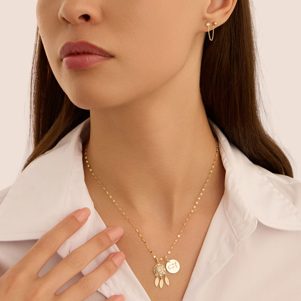 Pendente Poème Oro Giallo Cubic Zirconia