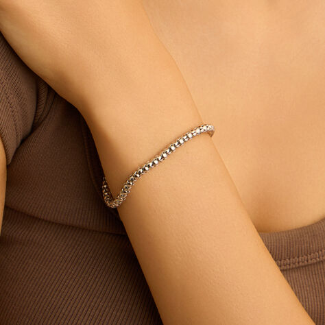 Bracciale Catena Silver Collection Argento Rodiato - Bracciali Donna | Stroili