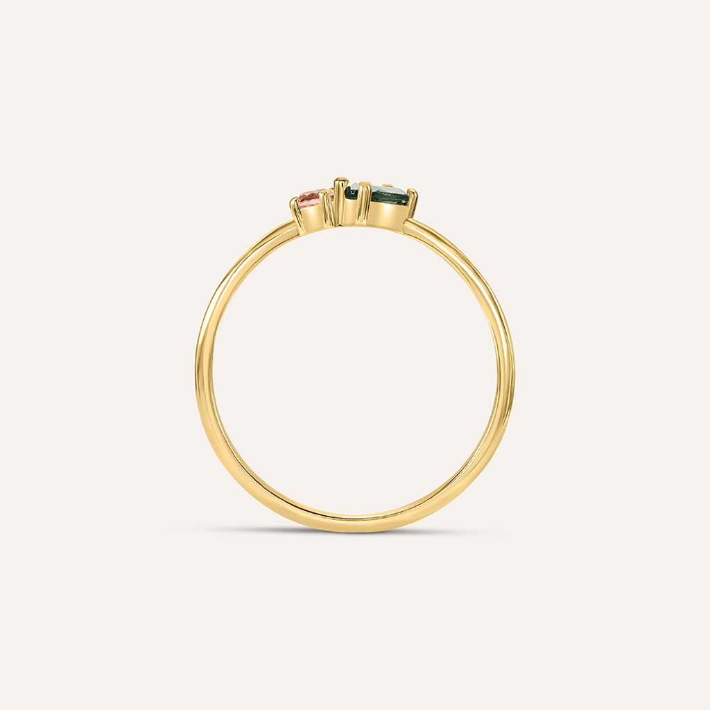 Anello Fantasia Claire Oro Giallo Cubic Zirconia - Anelli con Pietre Donna | Stroili