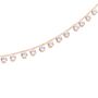 Collana Multi Punto Luce Romantic Shine Metallo Rosa Cristallo