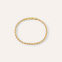 Bracciale Catena Colette Oro Bicolore Giallo / Rosa