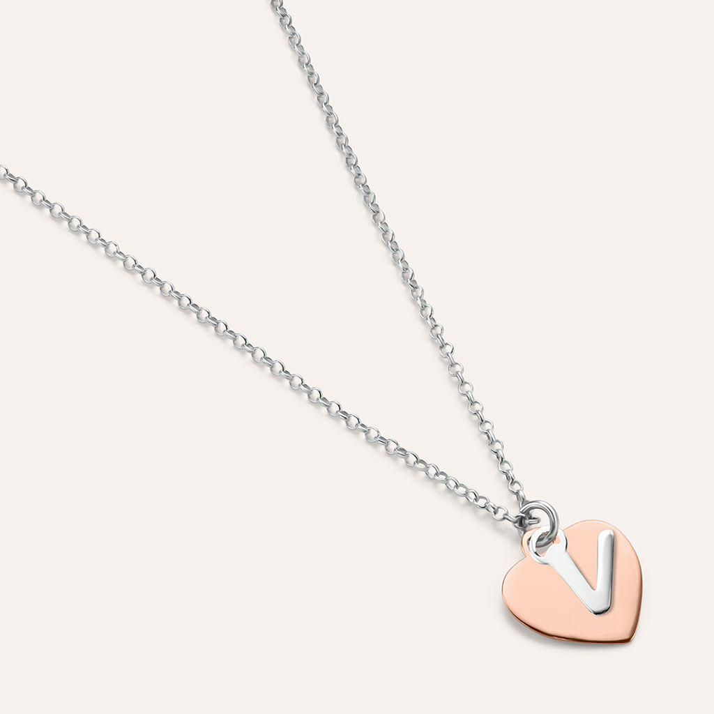 Collana Silver Collection Argento Bicolore Bianco / Rosa - Collane Donna | Stroili