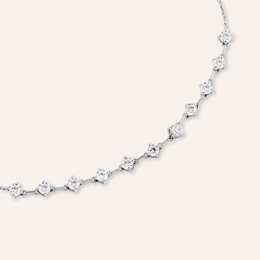 Bracciale Claire Oro Bianco Cubic Zirconia