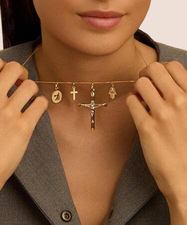 Pendente Holy Oro Giallo