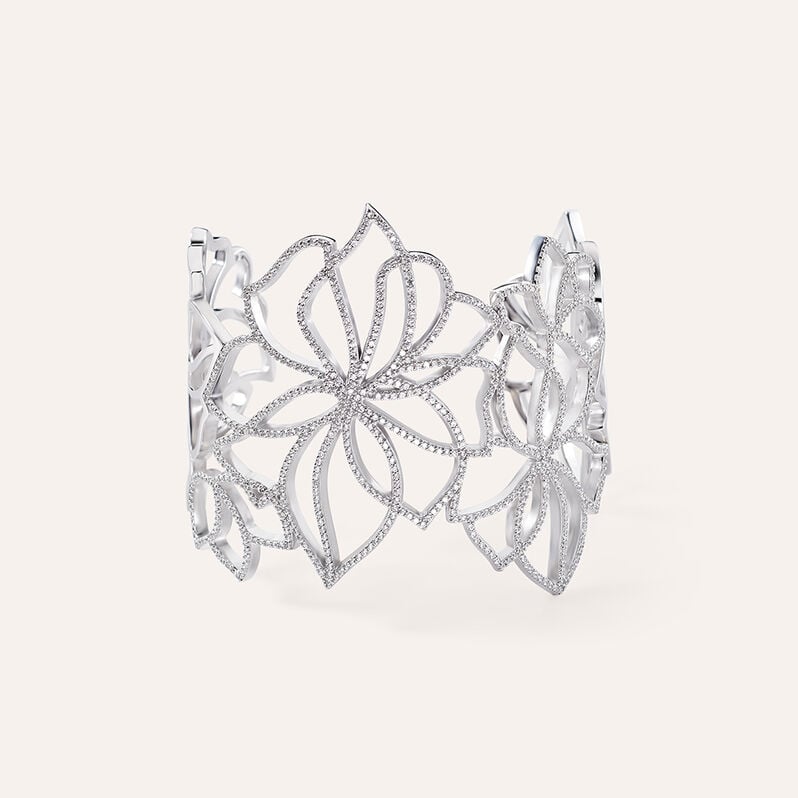 Bangle Silver Elegance Argento Rodiato Cubic Zirconia - Bracciali Rigidi Donna | Stroili