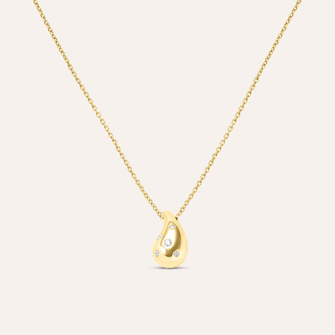 Collana Sophia Oro Giallo Diamante - Gioielli Donna | Stroili
