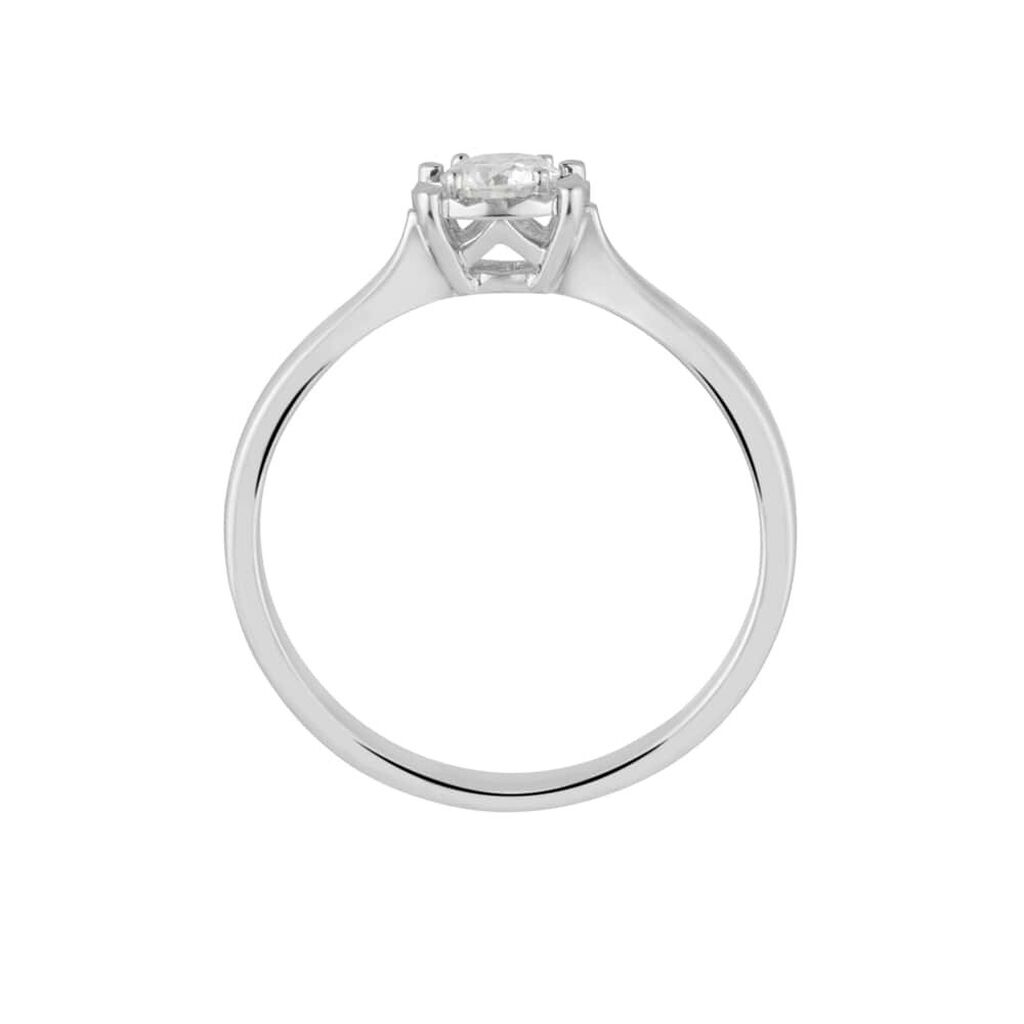 Anello Solitario Diamotion Oro Bianco Diamante - Anelli con Pietre Donna | Stroili