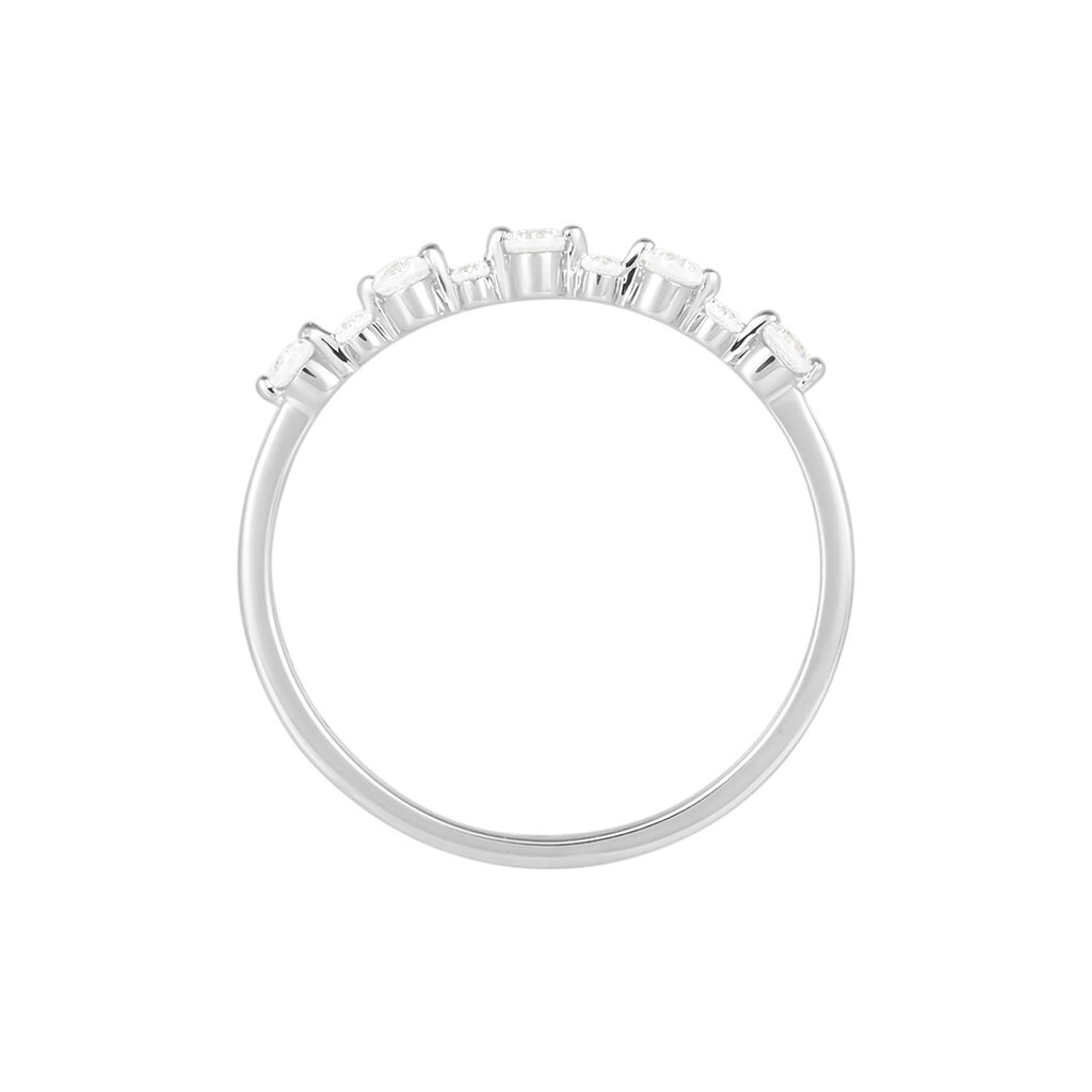 Anello Riviere Claire Oro Bianco Cubic Zirconia - Anelli Riviere Donna | Stroili