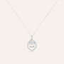 Collana Silver Elegance Argento Rodiato Cubic Zirconia