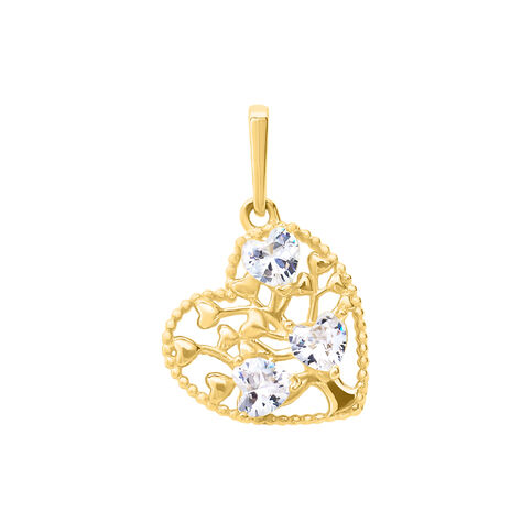 Pendente Poème Oro Giallo Cubic Zirconia - Ciondoli Donna | Stroili