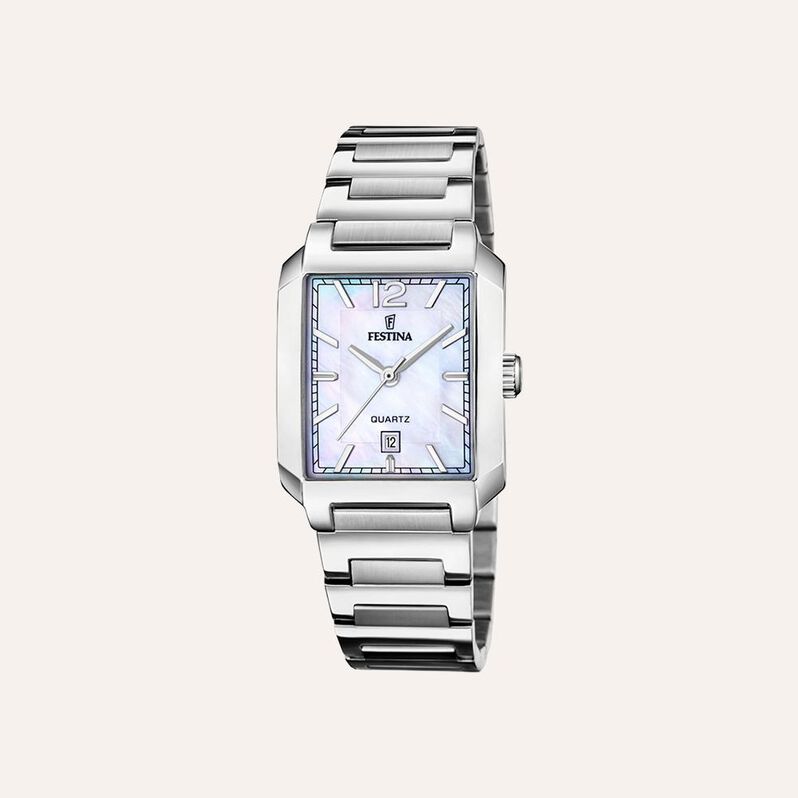 Orologio Al Quarzo Festina On The Square F20679/2 - Orologi con Datario Donna | Stroili
