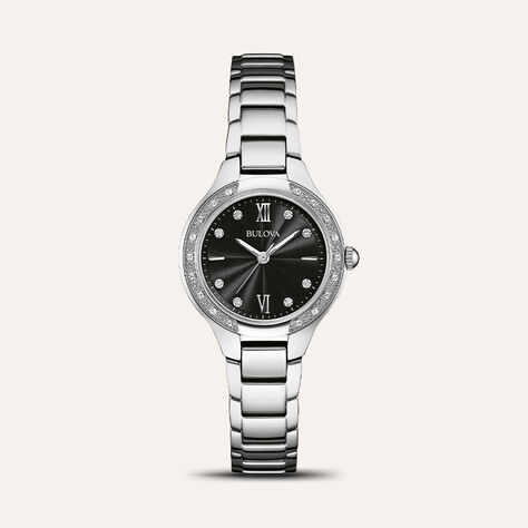 Orologio Al Quarzo Bulova Classic Diamonds 96r207 - Orologi solo Tempo Donna | Stroili