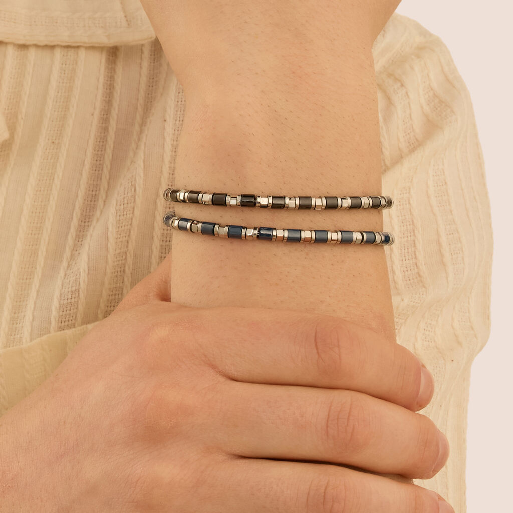 Bracciale Man Code Acciaio