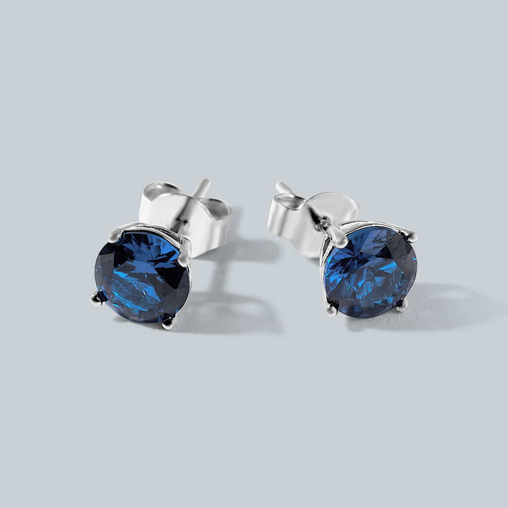 Orecchini Lobo Punto Luce Silver Rainbow Argento Rodiato Cubic Zirconia - Orecchini a Lobo Donna | Stroili