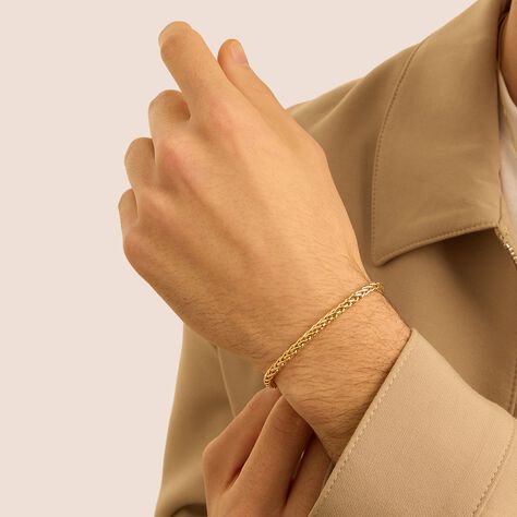 Bracciale Catena L'homme Or Oro Giallo - Bracciali Uomo | Stroili