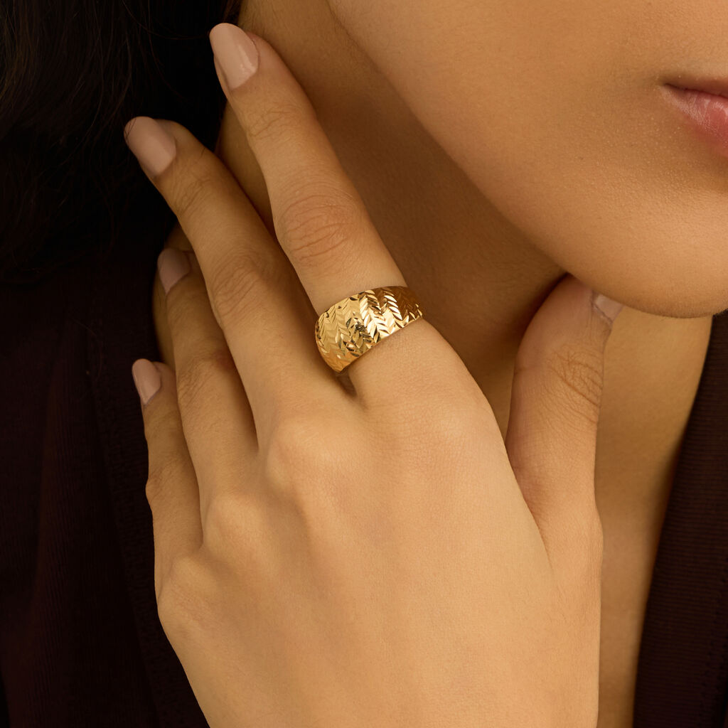 Anello Gold Essence Oro Giallo