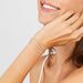 Bracciale Tennis Romantic Shine Metallo Dorato Cristallo - Bracciali Tennis Donna | Stroili