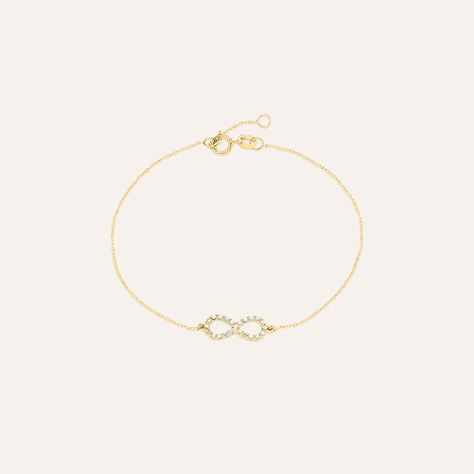 Bracciale Claire Oro Giallo Cubic Zirconia - Bracciali Amicizia Donna | Stroili