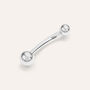 Piercing Ombelico Bon Ton Oro Bianco