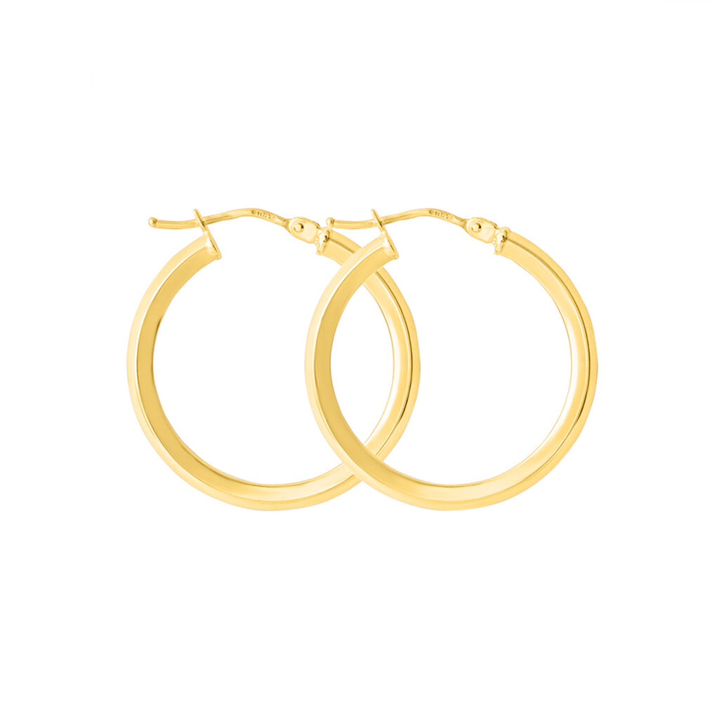 Orecchini A Cerchio Toujours Oro Giallo - Orecchini a Cerchio Donna | Stroili